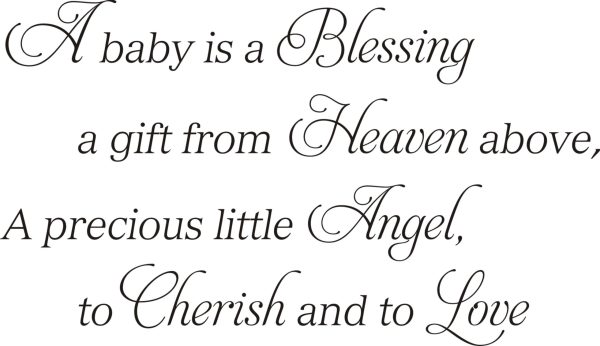 Nursery Wall Words