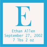 Monogram Vinyl Wall Art