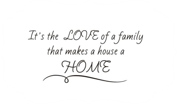 House Wall Words