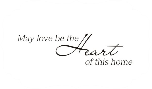 House Wall Words