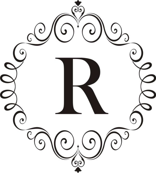 Monogram Vinyl Wall Art