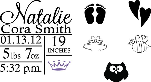 Nursery Wall Words