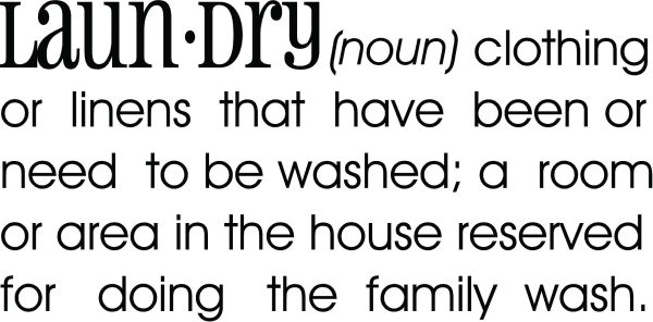 Laundry Wall Sayings