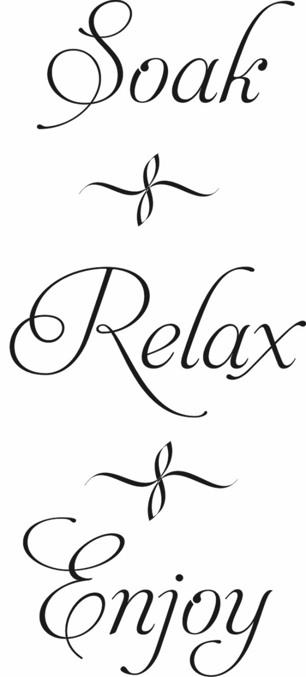 Vinyl Bathroom Decals