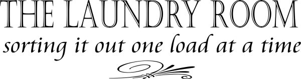 Laundry Wall Sayings