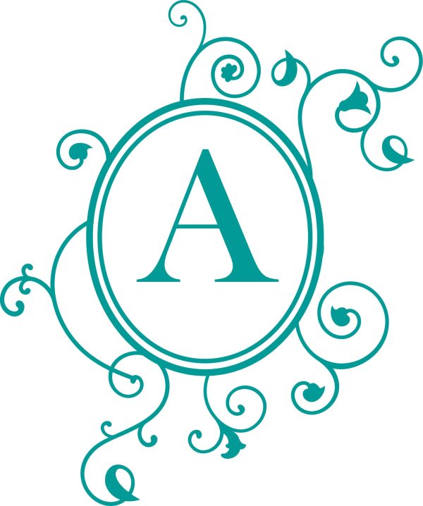 Monogram Vinyl Wall Art